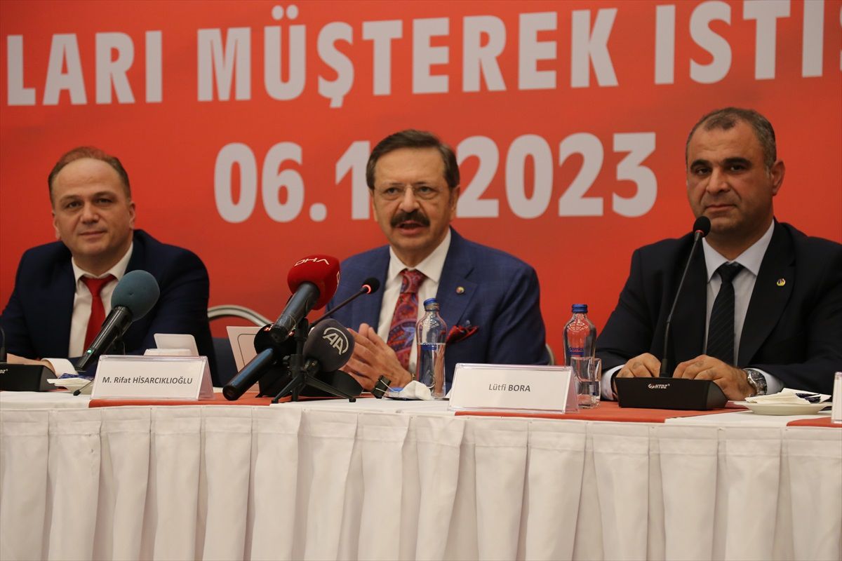 TOBB Başkanı Hisarcıklıoğlu, Tokat Oda Borsa Müşterek İstişare Toplantısı'nda konuştu Açıklaması
