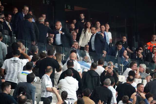 Türk futbolunda tarihi kriz! TFF Başkanı Büyükekşi tribündeki sloganı duyunca Çebi'ye parmak sallayıp stadı terk etti