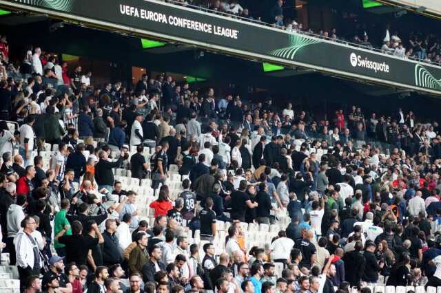 Türk futbolunda tarihi kriz! TFF Başkanı Büyükekşi tribündeki sloganı duyunca Çebi'ye parmak sallayıp stadı terk etti