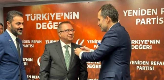 Malatya Akçadağ Belediye Başkanı Ali Kazgan, Yeniden Refah Partisi'ne katıldı