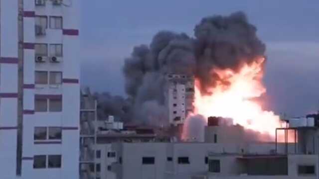 Hamas'ın Aksa Tufanı Operasyonu Sonrası İsrail'den Gazze'ye Hava Harekatı