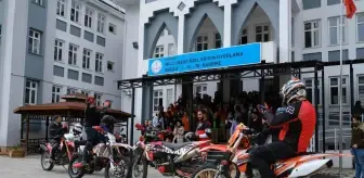 Erzincan'da Özel Çocuklara Motocross Sürprizi