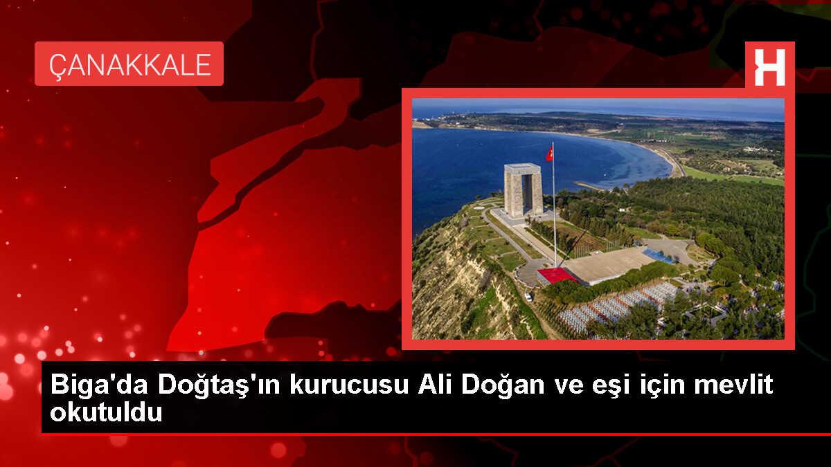 Doğanlar Holding'in kurucusu Ali Doğan ve eşi Ayşe Doğan için mevlit okutuldu