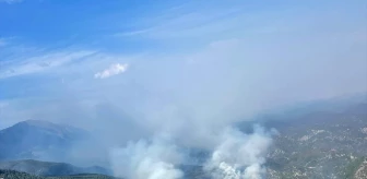 Burdur'daki Karanlıkdere Kanyonu'ndaki Yangın Yeniden Alevlendi