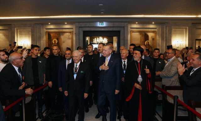 Cumhuriyet tarihinin ilk kilisesi! Açılışını Cumhurbaşkanı Erdoğan yaptı Cumhuriyet tarihinin ilk kilisesi! Açılışını Cumhurbaşkanı Erdoğan yaptı