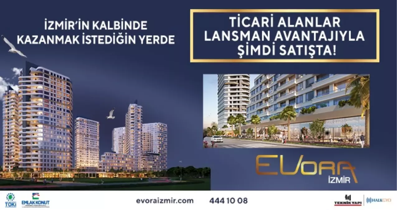 Evora İzmir'de ticaretin kapıları açılıyor
