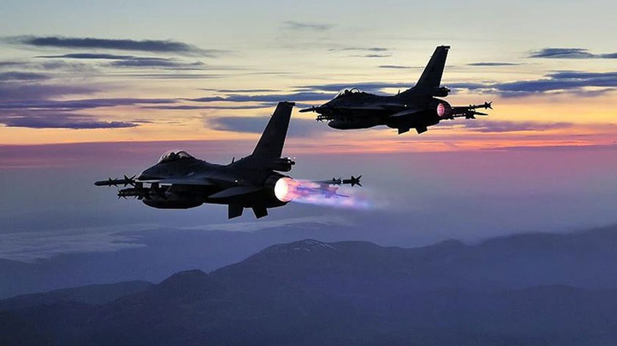 Irak ve Suriye'ye düzenlenen hava harekatlarında 162 terörist etkisiz hale getirildi