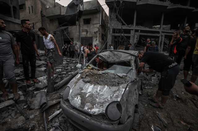 İsrail'den Gazze'ye hava bombardımanı! Can kayıpları artıyor