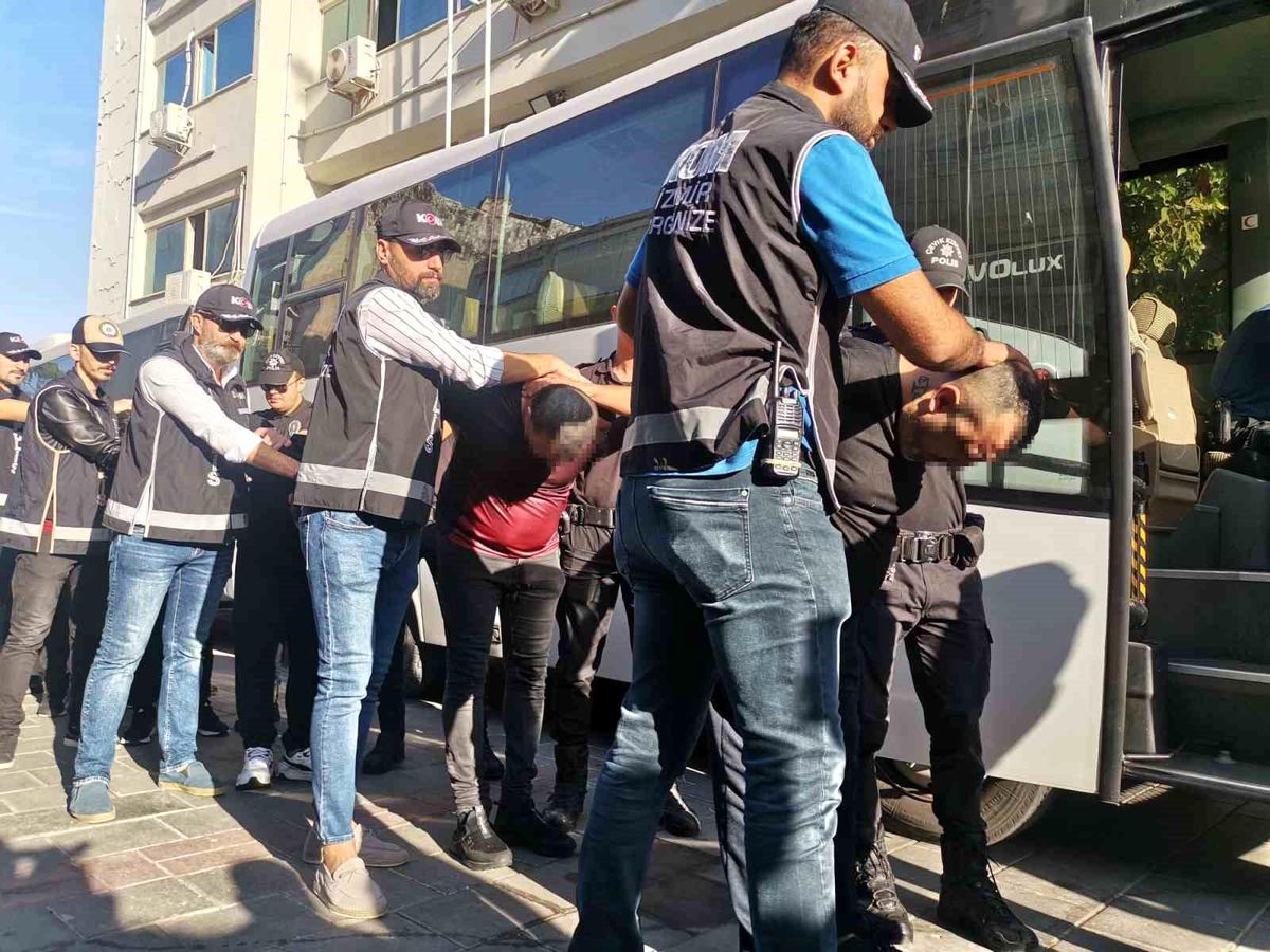 İzmir'de Aktaşlar suç örgütü çökertildi