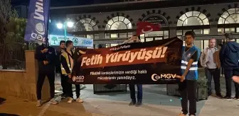Kahramanmaraş'ta Filistin'e Destek Yürüyüşü