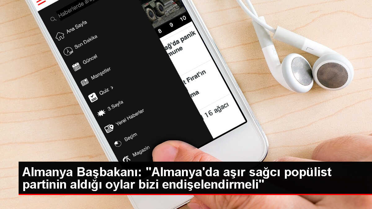 Almanya Başbakanı Olaf Scholz, aşırı sağcı popülist partiye endişe duyuyor