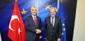Ticaret Bakanı Ömer Bolat, Avrupa Birliği Ekonomi Komiseri ile görüştü