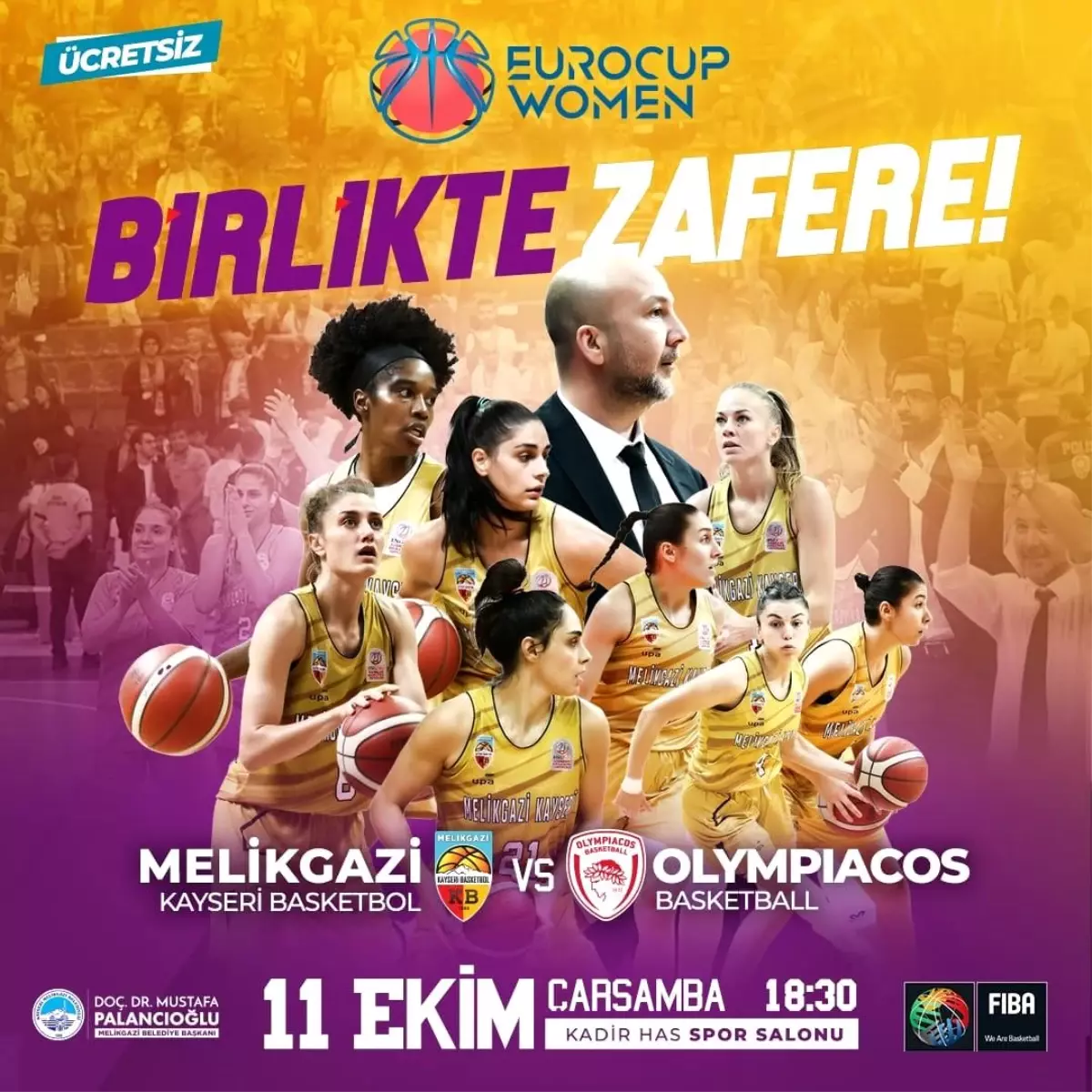 Melikgazi Kayseri Basketbol Euro Cup Women F Grubu nda Olimpiacos Ile melikgazi-kayseri-basketbol-euro-cup-women-f-grubu-nda-olimpiacos-ile