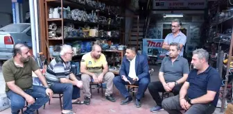 Malatya Ticaret ve Sanayi Odası Başkanı Esnafın Taleplerini Dinledi