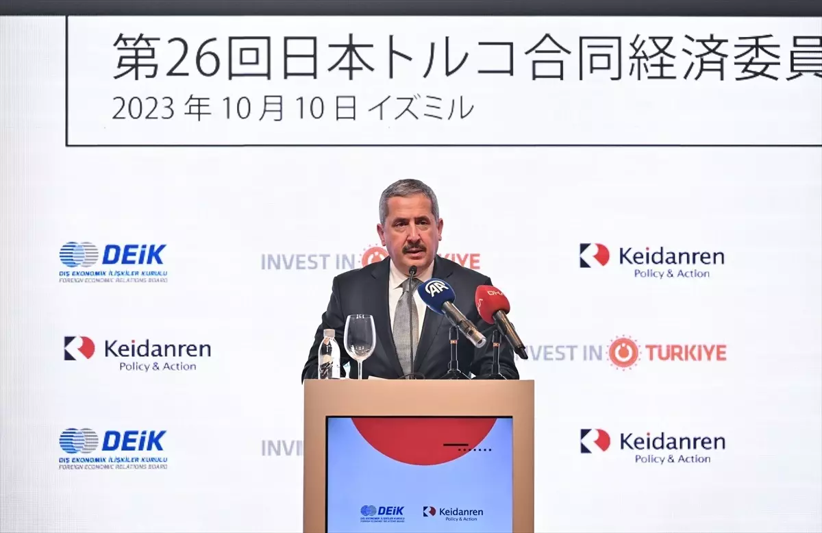 Türkiye-Japonya İş Konseyi Ortak Toplantısı İzmir'de Başladı