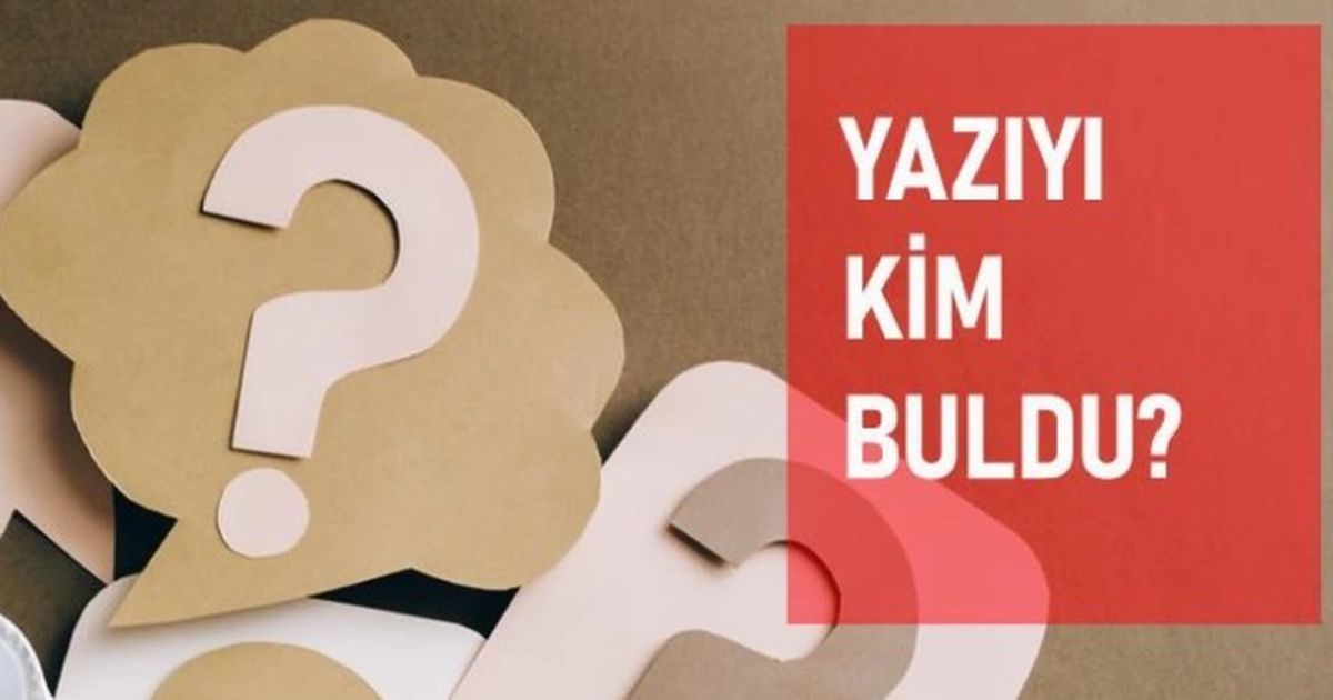 Yazıyı kim buldu? Yazıyı kim icat etti?