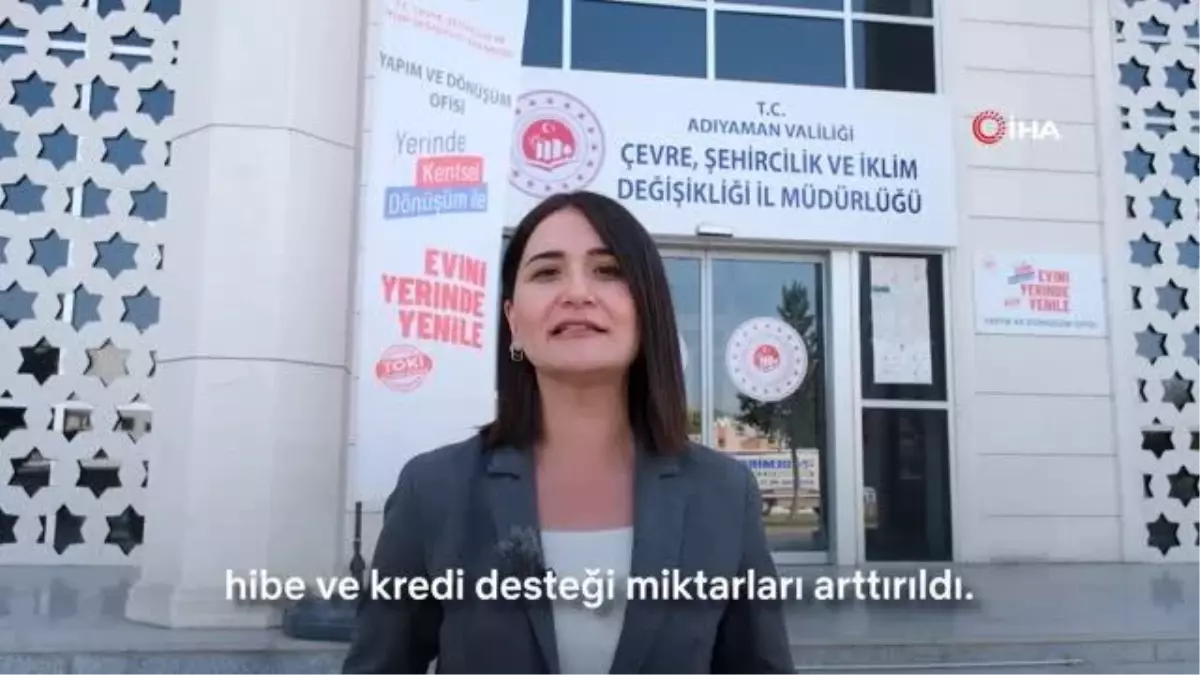 Depremzedeler Yerinde Dönüşüm Projesi'nden Memnun