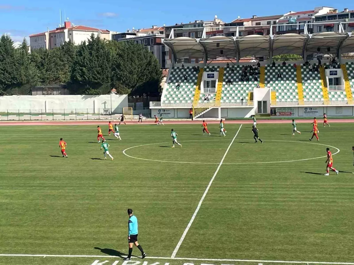 Ziraat Türkiye Kupası'nda Kırklarelispor, Çorluspor 1947'yi 1-0 mağlup etti
