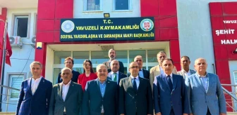 AK Parti Gaziantep'ten Yavuzeli ve Araban'da miting havasında toplantı