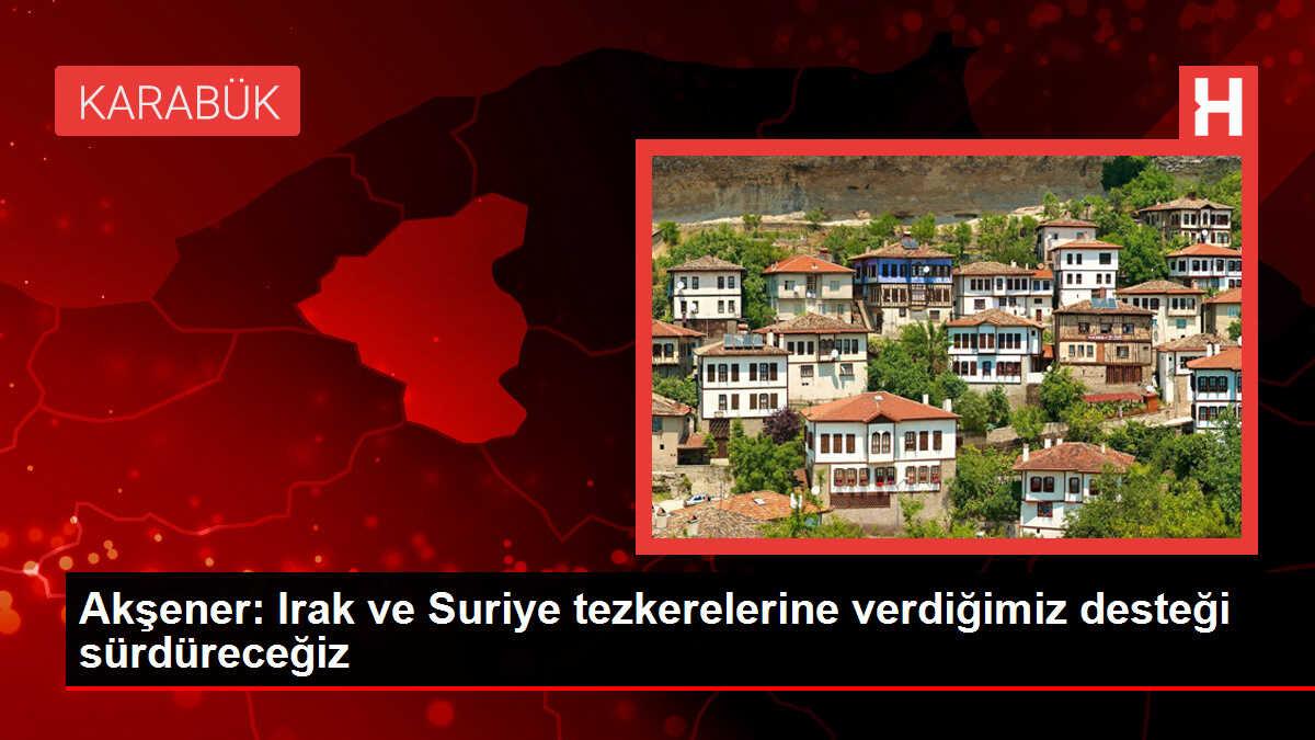 Akşener: Irak ve Suriye tezkerelerine verdiğimiz desteği sürdüreceğiz