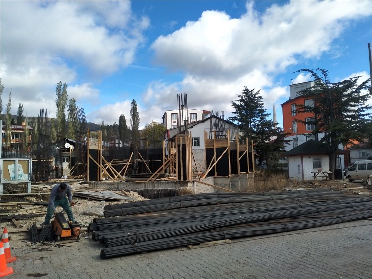 Tokat Başçiftlik ilçesinde yeni hükümet konağının inşaatı başladı