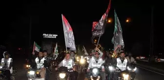 Batman'da Filistin'e destek konvoyu düzenlendi