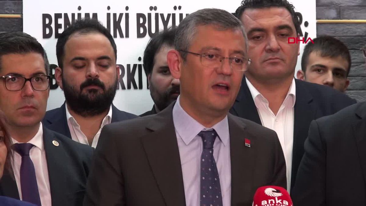 CHP'Lİ ÖZEL 'SİVİLLERE YÖNELİK HER TÜRLÜ SALDIRIYI KINIYORUZ'