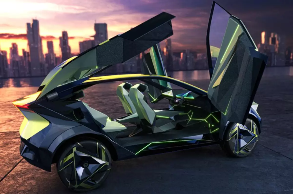 Nissan'dan geleceğin elektrikli otomobil yorumu: Hyper Urban Crossover