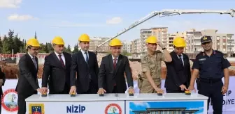 Nizip İlçe Jandarma Komutanlığı Hizmet Binası'nın Temeli Atıldı