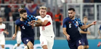 A Milli Futbol Takımı, Hırvatistan'ı 1-0 Mağlup Etti