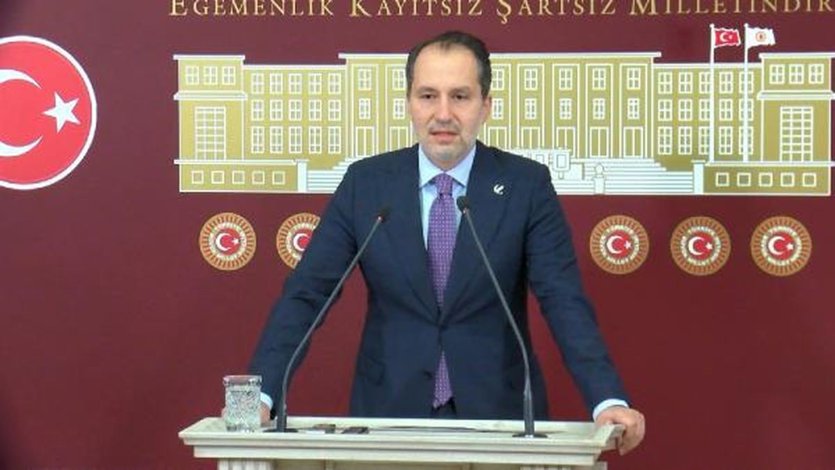 Refah Partisi Genel Başkanı Fatih Erbakan: İsrail'in Filistin'e yönelik saldırılarına karşı durmalıyız