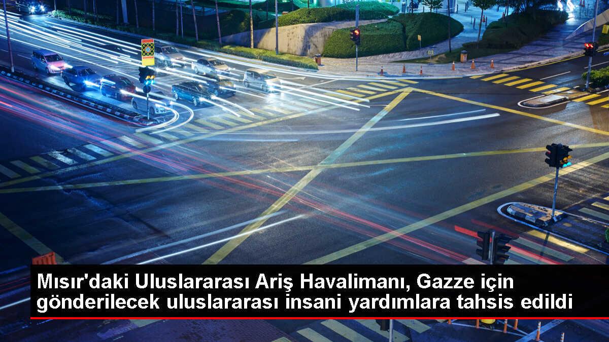 Mısır, Gazze'ye insani yardımları taşımak için havalimanını tahsis etti