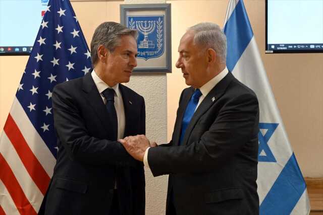 Netanyahu ve ABD Dışişleri Bakanı kameralar önünde birbirlerini gazlayıp durdu Netanyahu ve ABD Dışişleri Bakanı kameralar önünde birbirlerini gazlayıp durdu