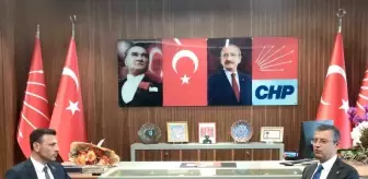 Özgür Özel'den CHP İl Başkanı Özgür Çelik'e tebrik ziyareti