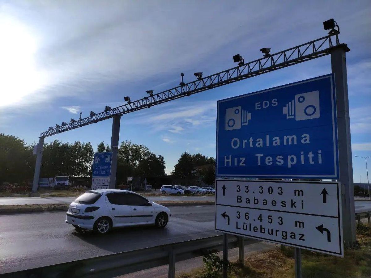 Trakya'da Ortalama Hız İhlal Tespit Sistemleri Devreye Alındı