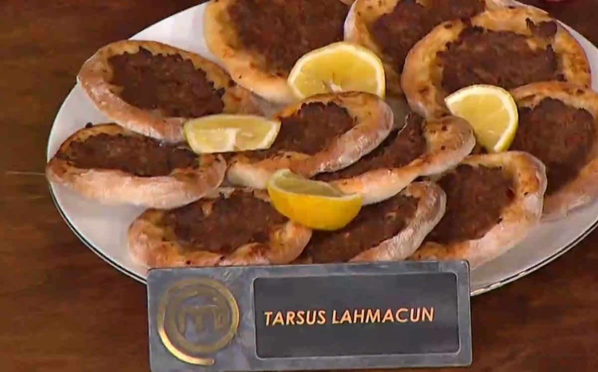 Tarsus Lahmacun tarifi! MasterChef Tarsus Lahmacun nasıl yapılır?