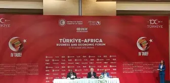 Ticaret Bakanı Bolat: 'Afrika ile toplam ticaretimiz 40,7 milyar dolara ulaştı'