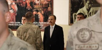 Siirt Valisi Kızılkaya'dan İl Jandarma Komutanlığına ziyaret