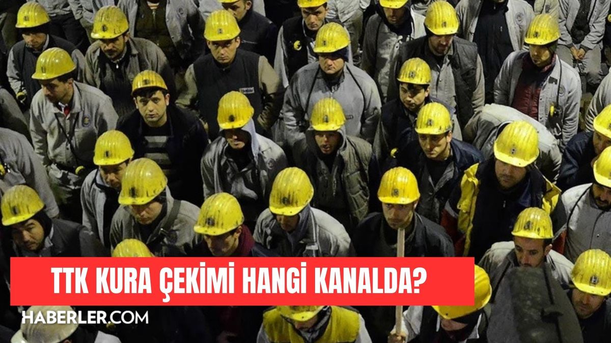 TTK Kura çekimi hangi kanalda? TTK Kura çekimi nerede yapılacak, nereden izlenir? TTK işçi alımı kura çekimi canlı izle!