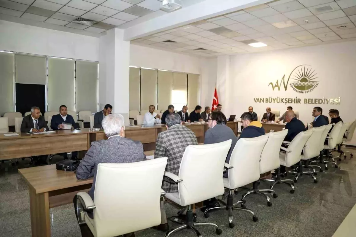 Van Büyükşehir Belediyesi Ulaşım ve Koordinasyon Merkezi Ekim Ayı Kurul Toplantısı Yapıldı