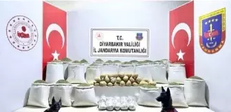 Diyarbakır'da büyük uyuşturucu operasyonu: 637 kilogram esrar ele geçirildi