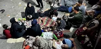 Gazze'de İsrail saldırılarından kaçan 35 bin Filistinli Şifa Hastanesi'ne sığındı