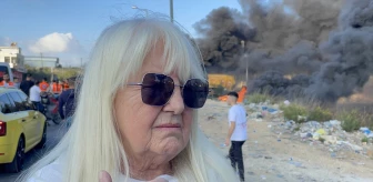 Gazze'ye destek için Filistin'de gösterilere katılan 76 yaşındaki İngiliz kadın AA'ya konuştu Açıklaması