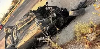 Nusaybin'de otomobil takla attı: 5 yaralı