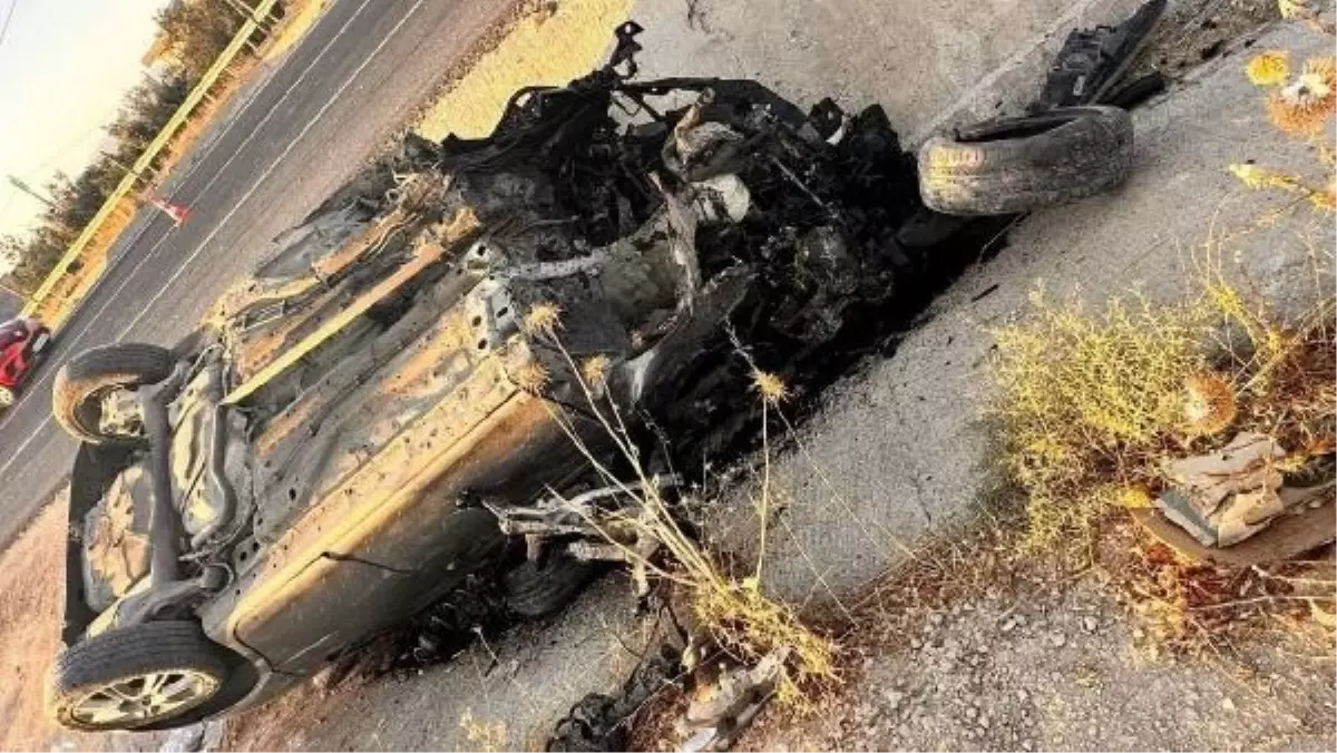 Nusaybin'de otomobil takla attı: 5 yaralı