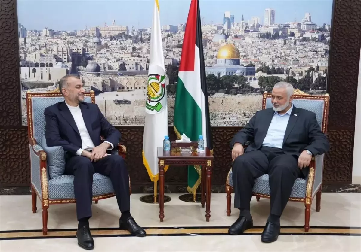 İran Dışişleri Bakanı ve Hamas Lideri Gazze'deki Durumu Değerlendirdi