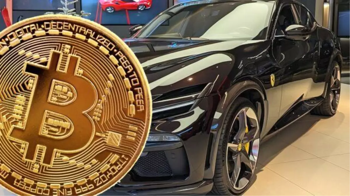 Ferrari, Kripto Para ile Ödeme Almaya Başladı