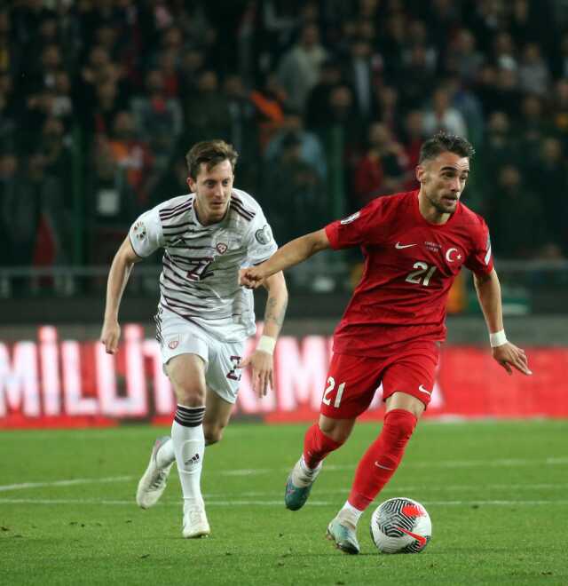 Son Dakika: Türkiye, Letonya'yı 4-0 yenerek EURO 2024'e katılmayı garantiledi