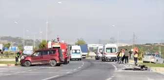 Bilecik'te Otomobil ile Kamyonet Çarpışması: 2 Kişi Yaralandı