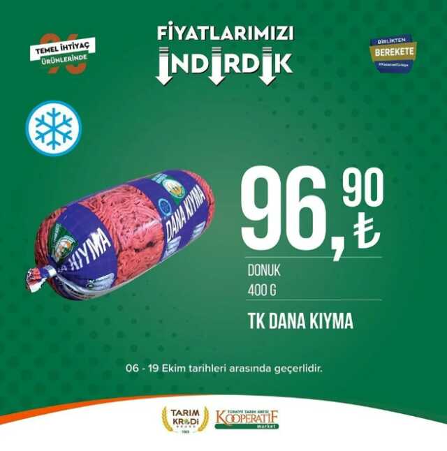 Cumhurbaşkanı Erdoğan'ın çağrısının ardından yüzde 50'ye varan indirim yaptılar! İşte Tarım Kredi marketlerinde fiyatı düşen ürünler